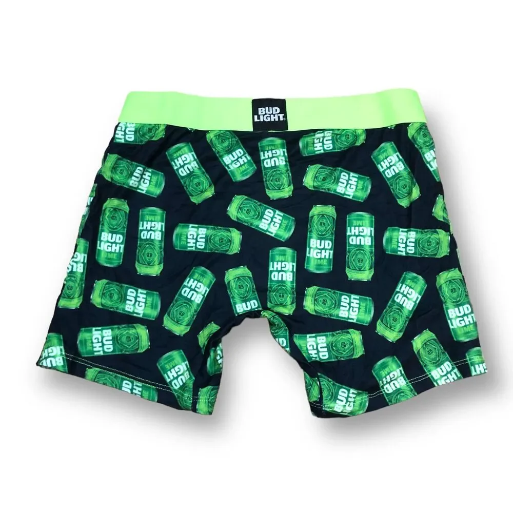 Crazy Boxer Bud Light Lime Men's Boxer Brief - Small